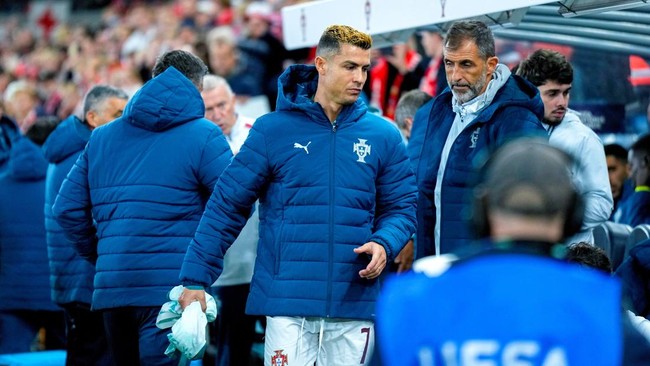 Soccer Football - Nations League - Group A4 - Norway v Portugal - Ullevaal Stadion, Oslo, Norway - September 27, 2026 Portugal's Cristiano Ronaldo before the match.  Cornelius Poppe/NTB via REUTERS
