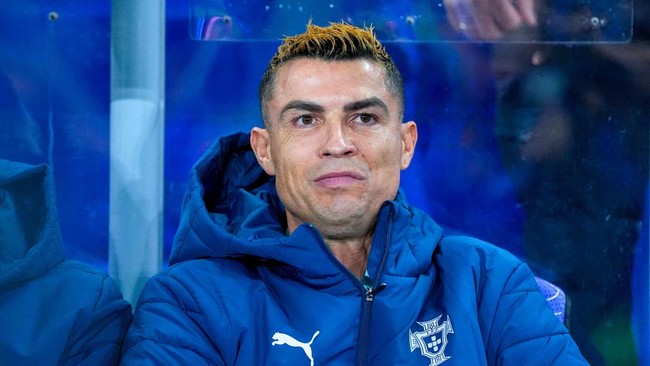 Soccer Football - Nations League - Group A4 - Norway v Portugal - Ullevaal Stadion, Oslo, Norway - September 27, 2026 Portugal's Cristiano Ronaldo on the substitutes bench before the match. Lise Aserud/NTB via REUTERS