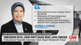 Ombudsman Batal Hadir Rapat Bahas Sidak Lapas Cibinong