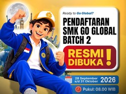 Pendaftaran SMK Go Global Batch 2 Dibuka hingga 31 Oktober 2026, Gas Ikutan!
