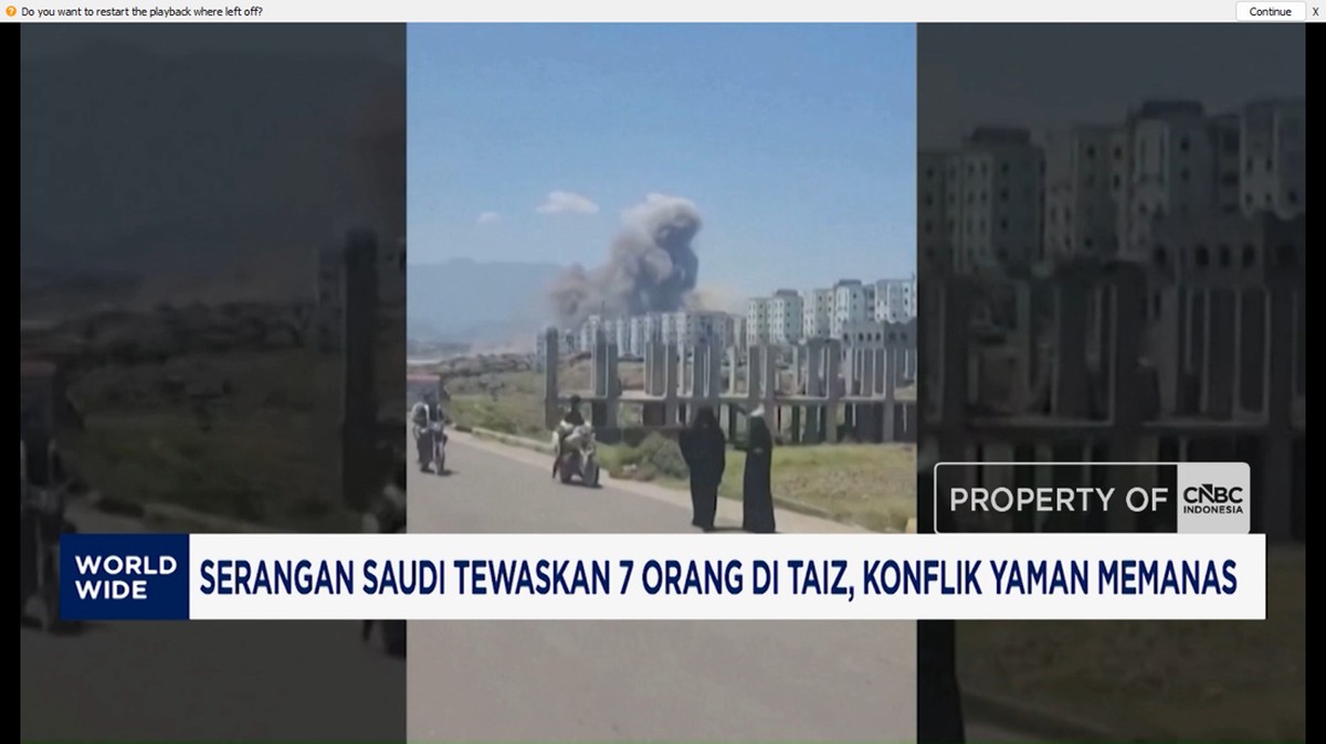 Video: Serangan Saudi Tewaskan 7 Orang di Taiz, Konflik Yaman Memanas
