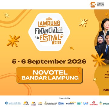 Siap-siap! Belajar Keuangan Seru di Lampung Financial Festival 2026, Catat Tanggalnya!