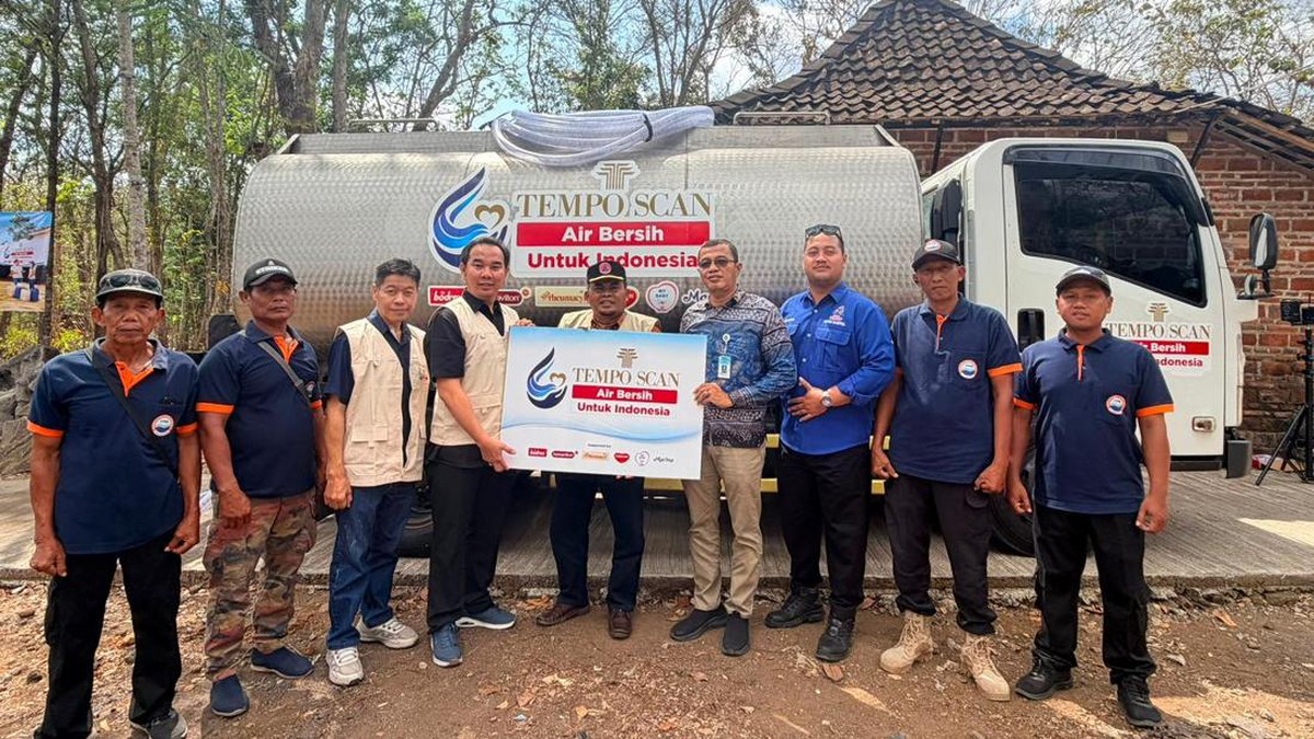 Tempo Scan Kirim 640.000 Liter Air, Tekan Dampak El Nino di RI