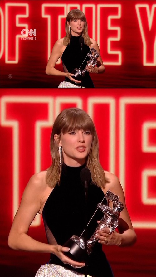 Taylor Swift Menang Video of the Year VMA, Dedikasikan ke Dolly Parton
