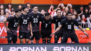Sorotan Dunia Olahraga CNN Sport : Hasil Asian Games: Timnas Voli Indonesia Kalah Dramatis dari Iran