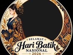 15 Twibbon Hari Batik Nasional 2026 Terbaru, Yuk Pilih Desain Favoritmu!