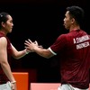 Amri Syahnawi/Nita Violina Marwah saat tampil di final nomor ganda campuran Asian Games 2026. (Arsip PBSI)