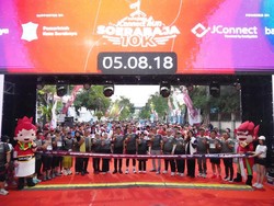 Sukses Digelar, Bank Jatim JConnect Run Soerabaja Gaet 3.750 Peserta