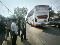 Bus M-Trans Gilas Pemotor 67 Tahun hingga Tewas di Jalan Denpasar-Gilimanuk