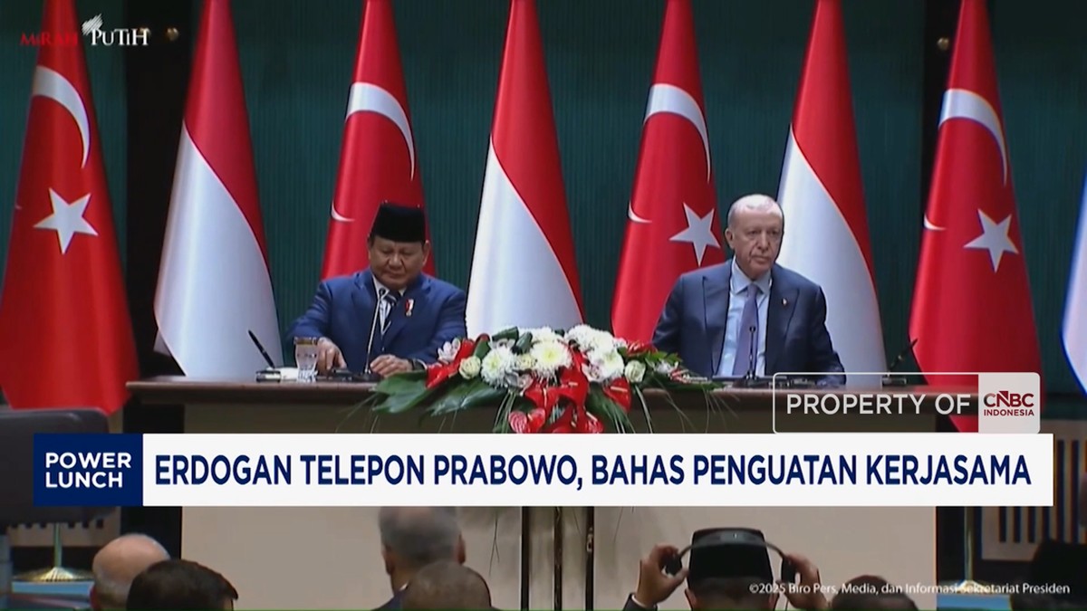 Video: Erdogan Ajak Prabowo Perkuat Kerja Sama Turki-Indonesia