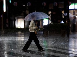 Cetak Rekor, Tokyo Diguyur Hujan 34 Hari Berturut-turut