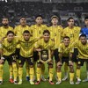 Pesepak bola Timnas Malaysia berfoto bersama sebelum melawan Timnas Indonesia pada pertandingan penyisihan Grup A FIFA ASEAN Cup 2026 di Stadion Utama Gelora Bung Karno, Senayan, Jakarta, Senin (28/9/2026). ANTARA FOTO/Rivan Awal Lingga/bay/kye
