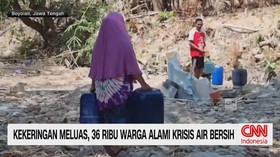 Kekeringan Meluas, 36 Ribu Warga Alami Krisis Air Bersih
