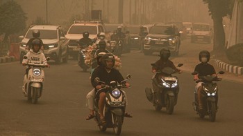 Kualitas Udara Palangka Raya Masuk Kategori Berbahaya