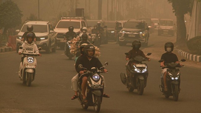 Kualitas Udara Palangka Raya Masuk Kategori Berbahaya