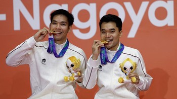 Leo/Daniel Raih Emas Ketiga Indonesia