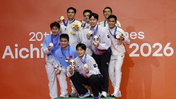Kabar Sport CNN Terbaru : Badminton Indonesia Lampaui Target Pemerintah di Asian Games 2026