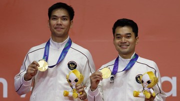 Berita Panas dari Dunia Sport CNN : Kata-kata Leo/Daniel usai Raih Emas Asian Games 2026
