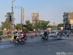 Massa Demo di Pettarani Makassar Bubar, Lalin Berangsur Normal