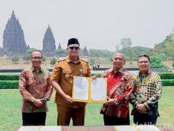 Klaten dan Sleman Sepakati Perjanjian Kerja Sama PBJT Candi Prambanan