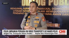 Polri Limpahkan Perkara KM Virgo Transport 8 Ke Mabes Polri