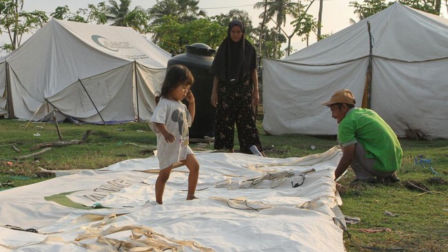 Ribuan Korban Gempa NTT Masih Bertahan di Tenda Pengungsian