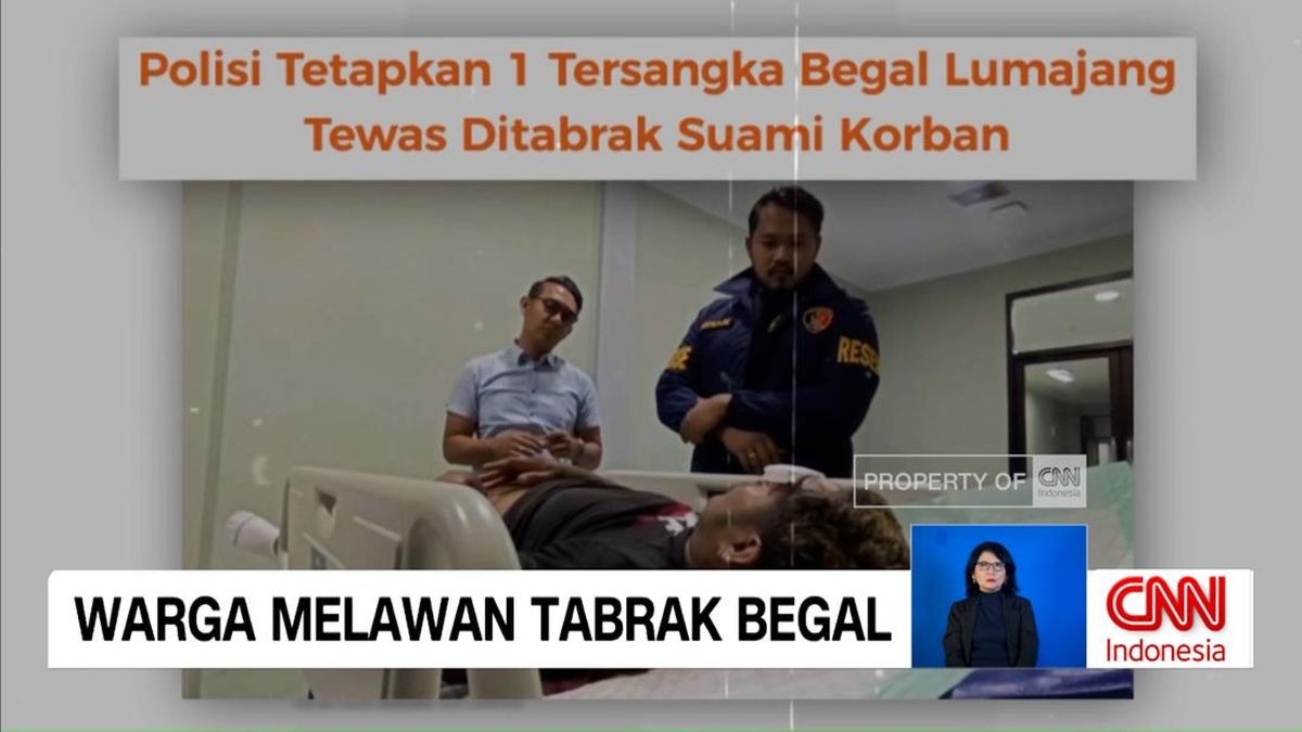 VIDEO: Warga Lawan Begal, Tabrak Pelaku hingga Tewas