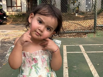 Potret Lucu Victoria, Anak Laura Theux & Indra Brotolaras yang Dekat dengan Sang Ayah