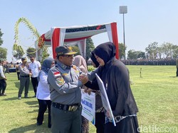 Bupati Semarang Bangga Punya Banyak Anggota Aslinmas Saat Apel Akbar