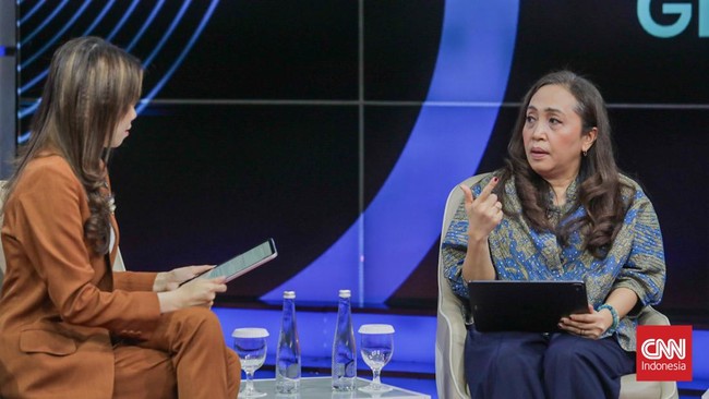 CNN Indonesia menggelar Evolution Forum hari ini, Rabu (30/9) di Studio II di Gedung Transmedia, Jakarta. (CNN Indonesia/Febria Adha L)