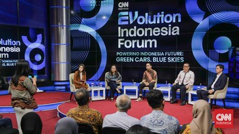 CNN Indonesia menggelar Evolution Forum hari ini, Rabu (30/9) di Studio II di Gedung Transmedia, Jakarta. (CNN Indonesia/Febria Adha L)