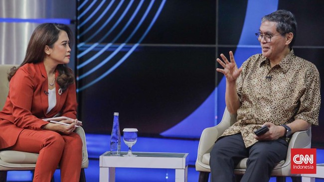 CNN Indonesia menggelar Evolution Forum hari ini, Rabu (30/9) di Studio II di Gedung Transmedia, Jakarta. (CNN Indonesia/Febria Adha L)