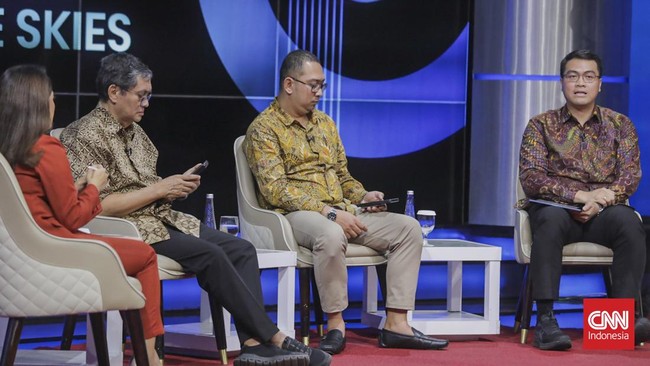 CNN Indonesia menggelar Evolution Forum hari ini, Rabu (30/9) di Studio II di Gedung Transmedia, Jakarta. (CNN Indonesia/Febria Adha L)