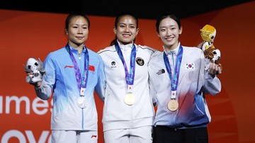 Liputan Olahraga CNN Sport : Klasemen Asian Games Kamis 1 Oktober: Indonesia Tambah Emas dan Naik