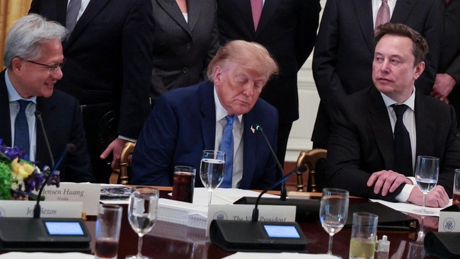 Donald Trump Kumpulkan Para Petinggi AI AS di Gedung Putih