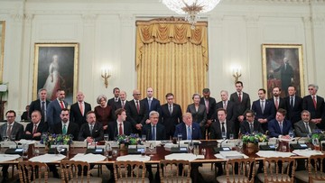 FOTO: Donald Trump Kumpulkan Para Pentolan AI di Gedung Putih