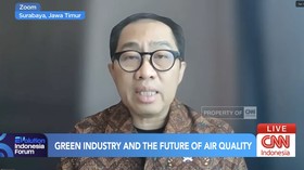 Faisol Riza, Wakil Menteri Perindustrian RI. Evolution Indonesia Forum, forum bertajuk Powering Indonesia's Future: Green Cars. Blue Skies digelar untuk mendorong masa depan energi dan transportasi hijau di Indonesia, Jakarta, Rabu, 30 September 2026