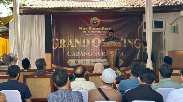 Nur Ramadhan Internasional Buka Cabang Utama di Surabaya Perluas Layanan Haji-Umrah