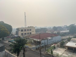 Kualitas Udara Palembang Catat Rekor Terburuk Level Berbahaya