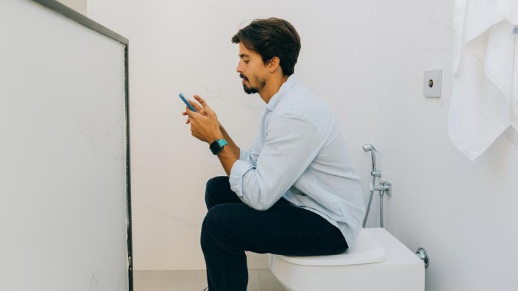 Kebiasaan suami di toilet