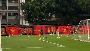 Momen Latihan Timnas Indonesia Jelang Hadapi Bangladesh