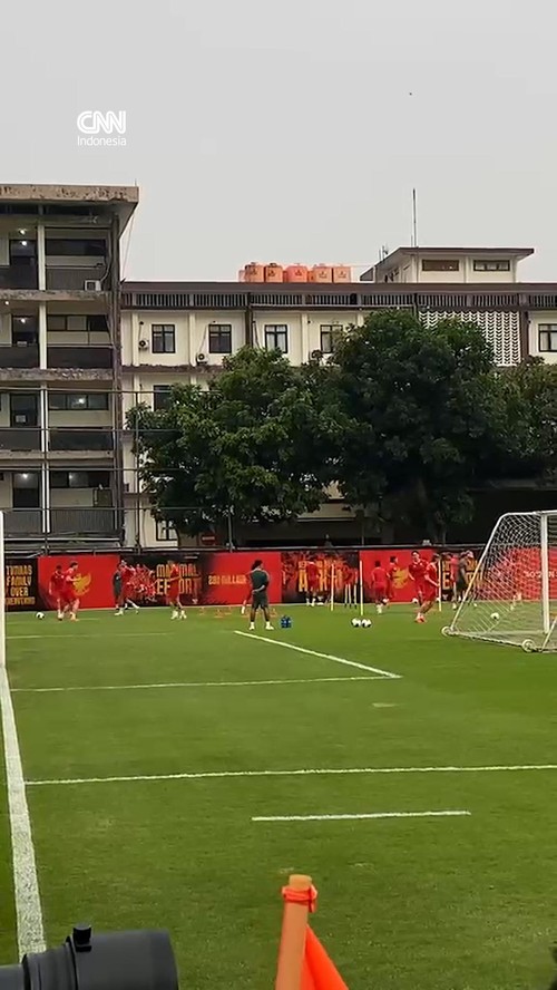 Momen Latihan Timnas Indonesia Jelang Hadapi Bangladesh