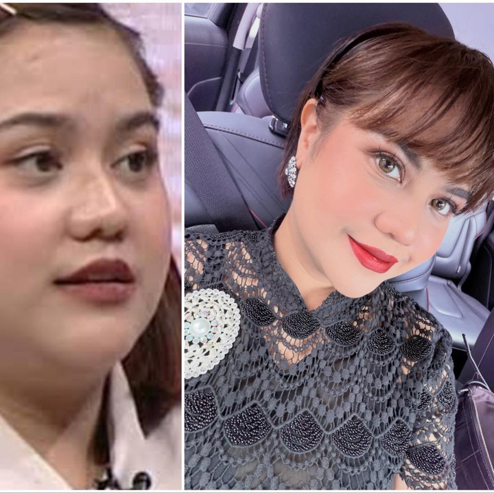 <p>Melalui unggahan di Instagram, Mytha menunjukkan tubuhnya yang terlihat lebih langsing dan wajahnya yang sudah tampak tirus. Mytha membandingkan foto terbarunya ini dengan foto lawas di mana berat badannya masih belum turun. (Foto: Instagram @mytha_lestari)</p>