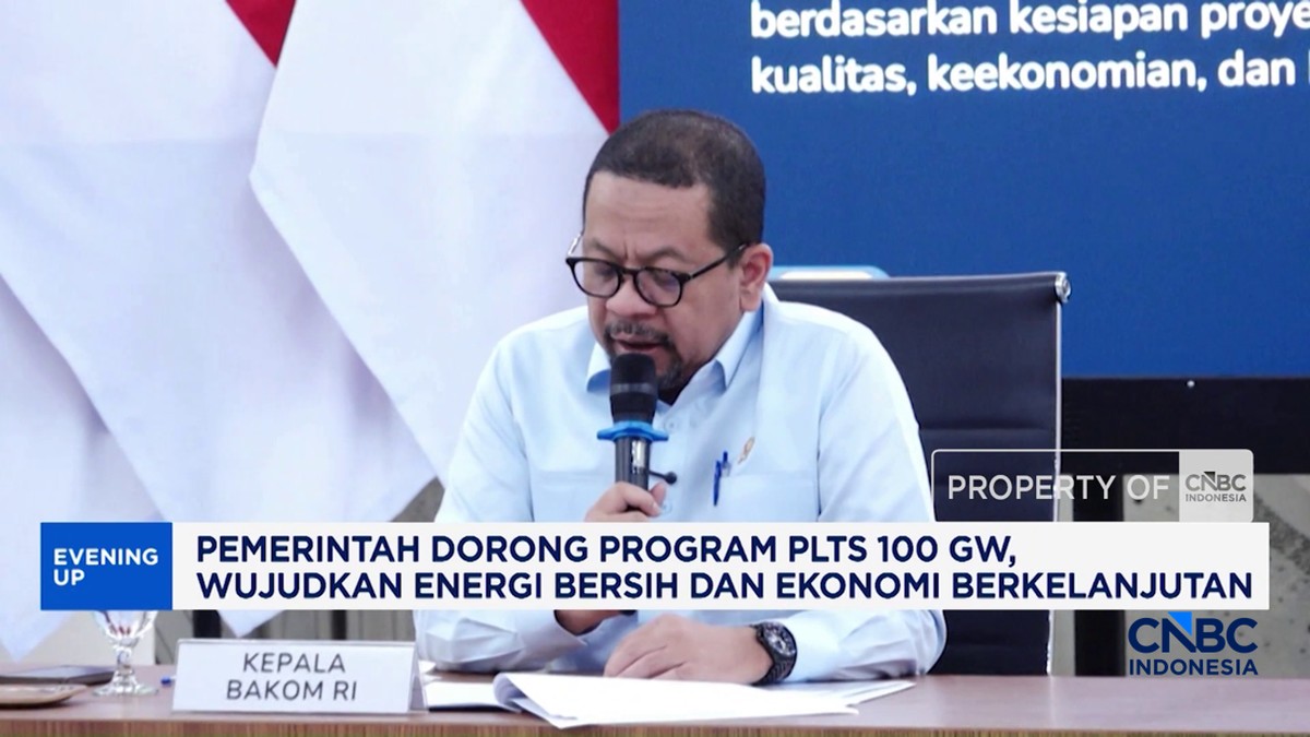 Video: Wujudkan Energi Bersih, Pemerintah Dorong Program PLTS 100 GW