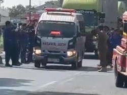 Penghormatan Terakhir ke Personel Damkar Korban Kecelakaan Maut