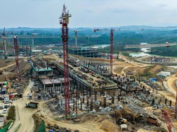 Progres Pembangunan Kawasan Yudikatif di IKN Capai 19 Persen