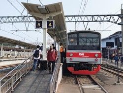 Peron 4-5 Stasiun Bogor Dibuka Lagi Usai Direnovasi, Kini Berkanopi