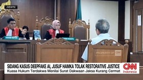 Sidang Kasus Deepfake AI, Jusuf Hamka Tolak Restorative Justice