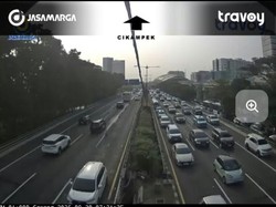Info Lalin di Tol Pagi Ini: Japek, Janger dan Tol Dalkot Macet