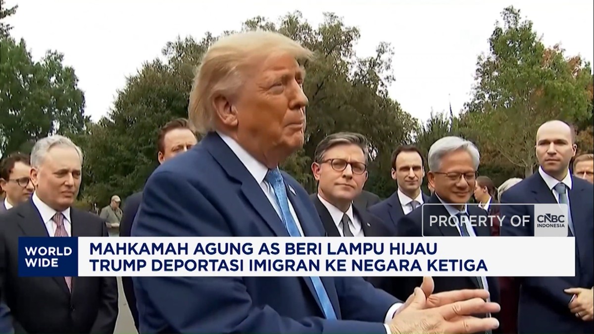 Video: Trump Dapat "Lampu Hijau" Deportasi Migran ke Negara Ketiga